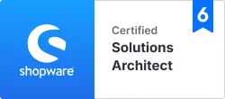Shopware 6 Certified Solutions Architect